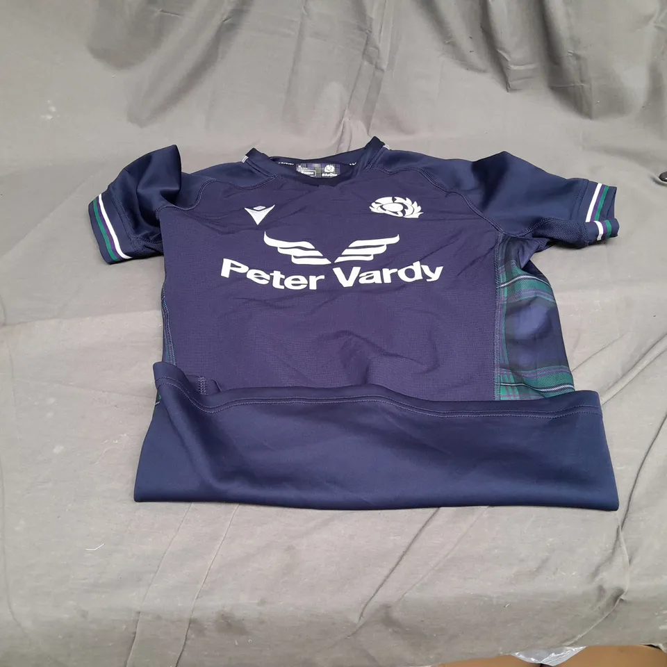 SCOTLAND MEN'S TRAINING RUGBY T-SHIRT // SIZE: M
