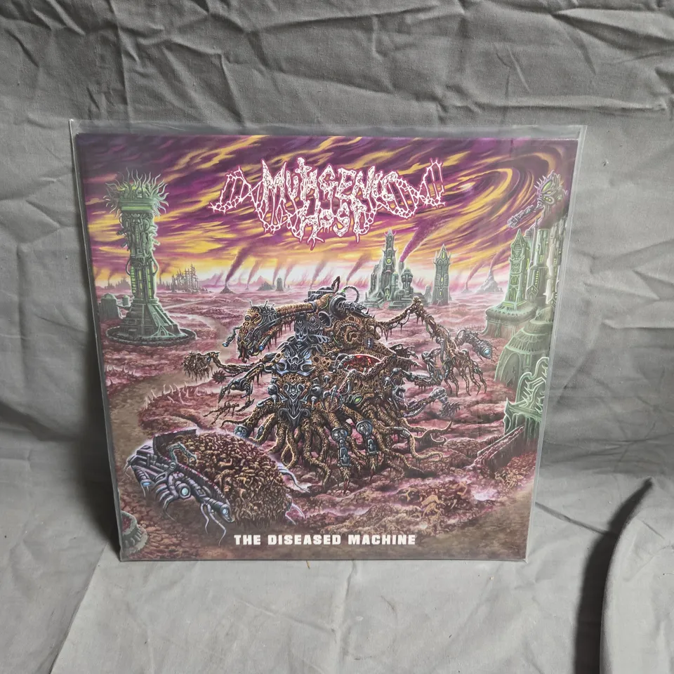 MUTAGENIC HOST- THE DISEASED MACHINE - VINYL LP