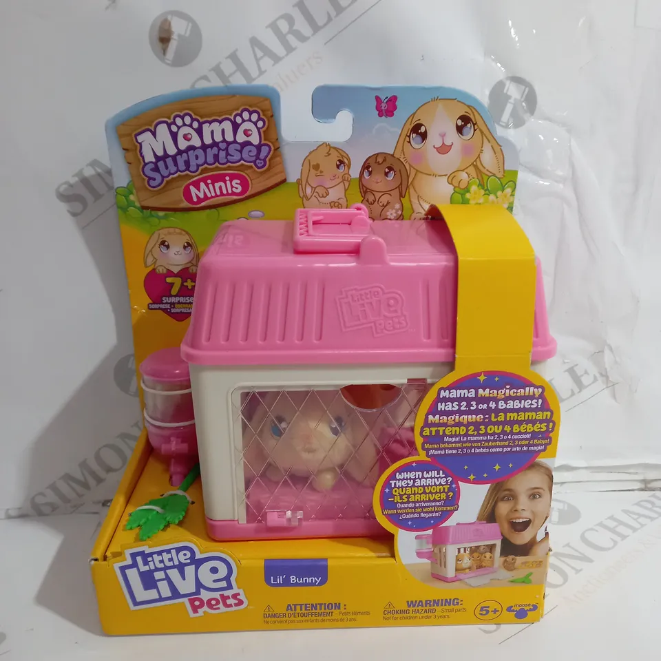 MAMA SURPRISE MINIS LIVE LITTLE PETS LIL BUNNY