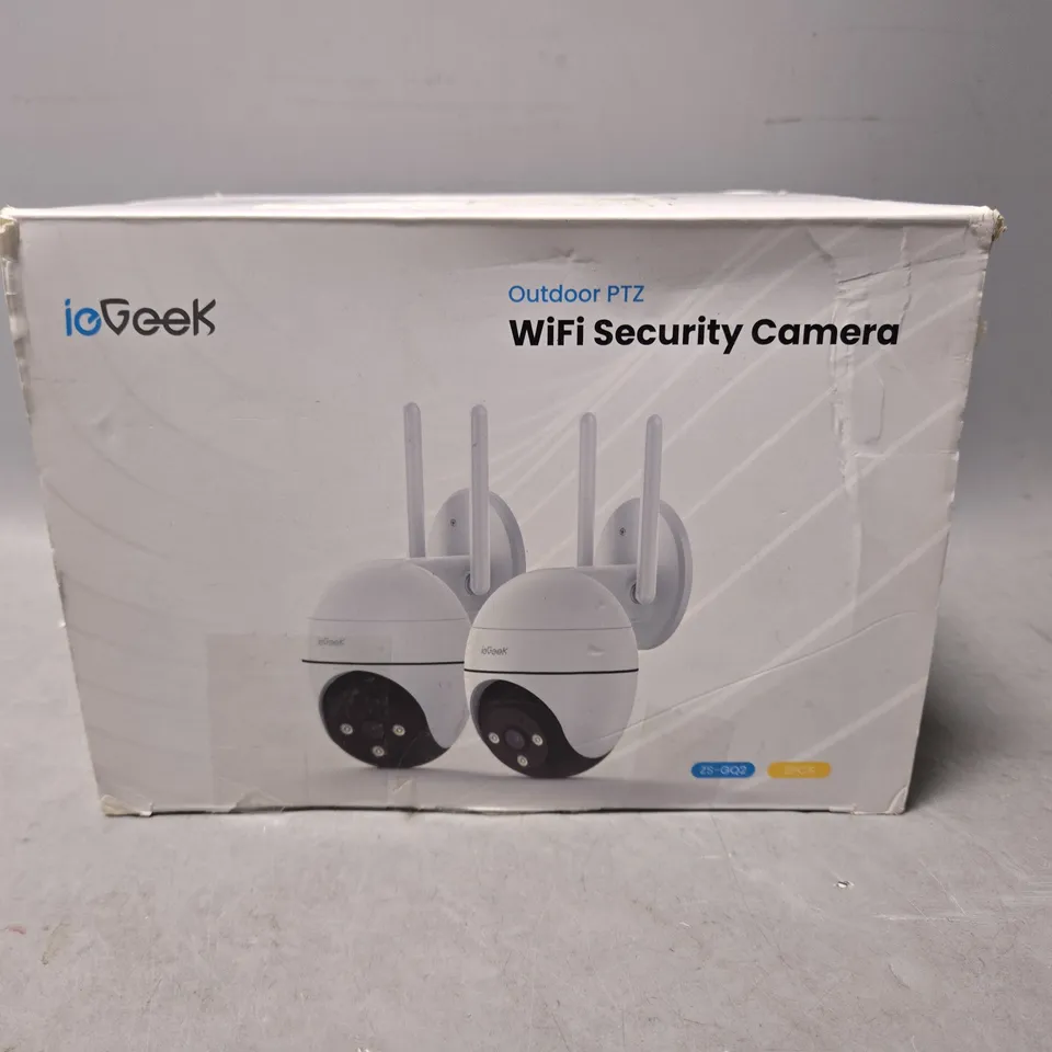 BOXED IOGEEK WIFI SECURITY CAMERA 