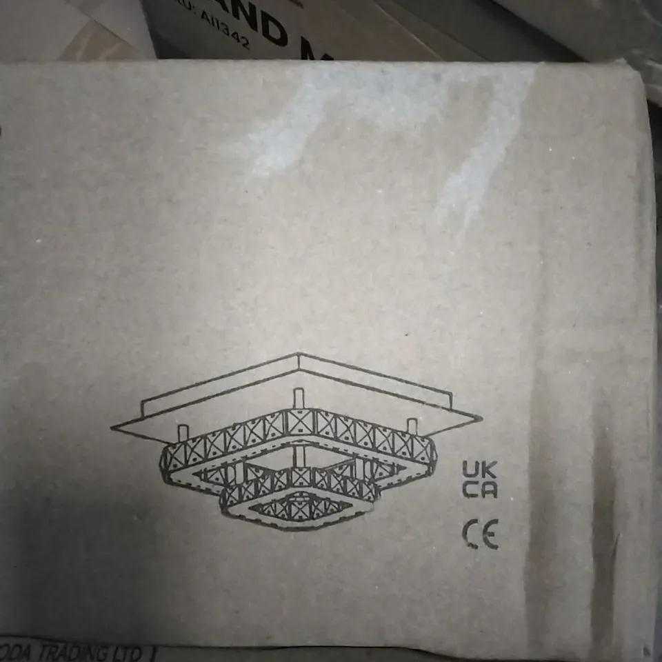 BOXED LIGHTS IN CEILING LAMP 