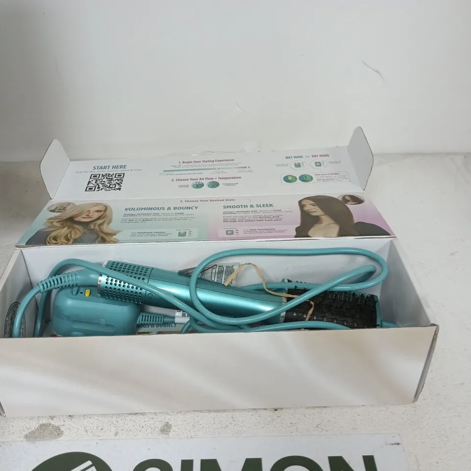SHARK GLOSSI HAIR STYLING TOOL – TURQUOISE