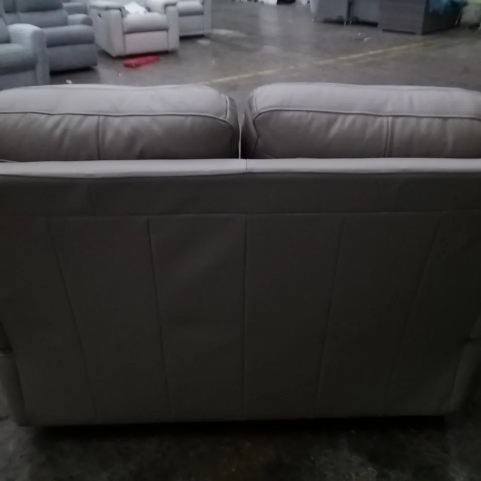 DESIGNER G PLAN MADE KINGSBURY OXFORD MUSHROOM TWO SEATER SOFA AND ELECTRIC RECLINING ARMCHAIR