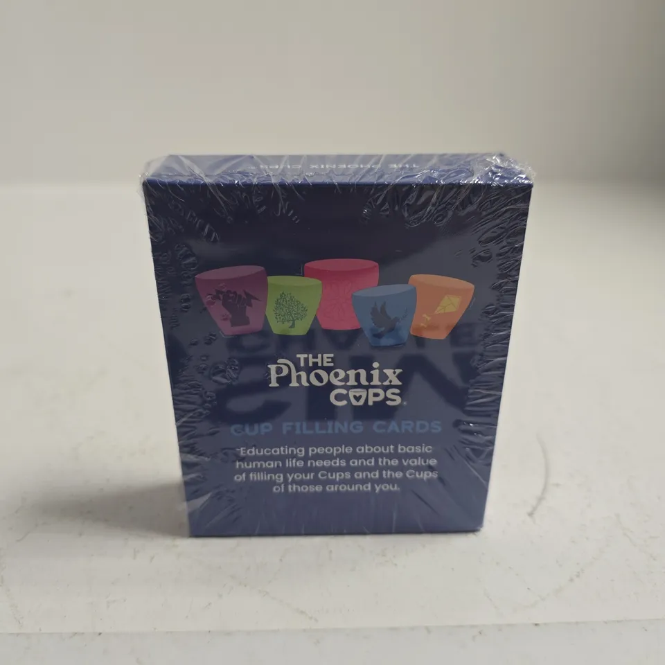THE PHOENIX CUPS CUP FILLING CARDS – EDUCATIONAL CARD GAME (BOXED & SEALED)