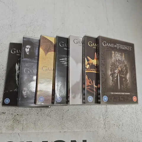 GAMES OF THRONES SEASONS 1-7 DVD BOX SET