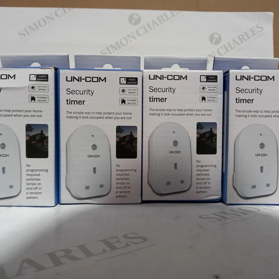 UNI-COM SET OF 4 SECURITY TIMERS