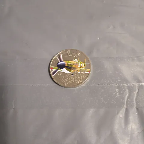 2010 GUERNSEY BATTLE OF BRITAIN 70TH ANNIVERSARY COMMEMORATIVE £5 COIN