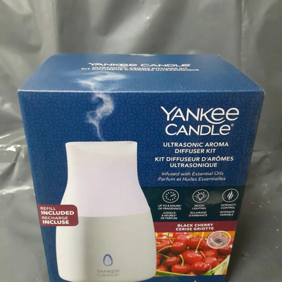 BOXED AND SEALED YANKEE CANDLE ULTRASONIC AROMA DIFFUSER WITH DIFFUSER OILS