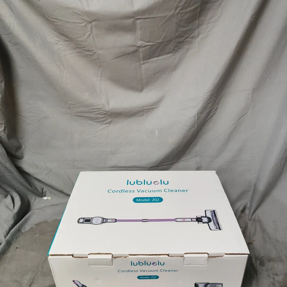 LUBLU CORDLESS VACUUM CLEANER – MODEL 202 (BOXED)