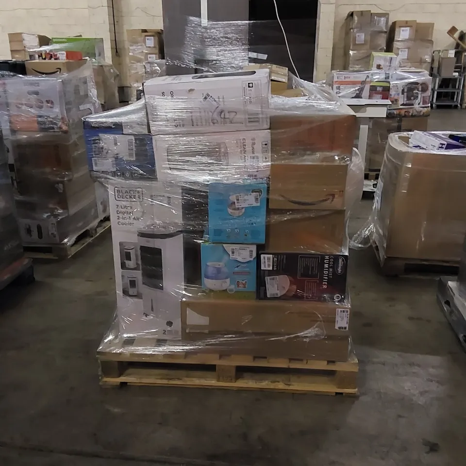 PALLET OF APPROXIMATELY 28 ELECTRONIC AND HOUSEHOLD ITEMS TO INCLUDE 