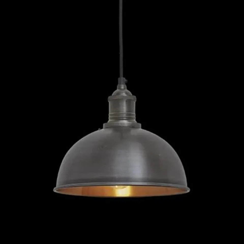 BOXED BROOKLYN 1 LIGHT DOME PENDANT