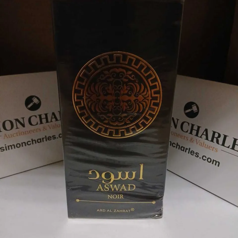 BOXED AND SEALED ASWAD NOIR ARD AL ZAHRAT EAU DE TOILETTE 100ML