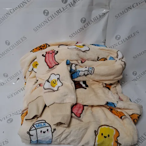 CREAM OODIE THROW 