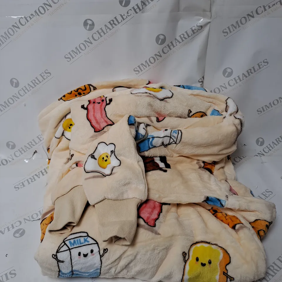 CREAM OODIE THROW 
