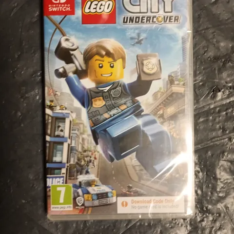 SEALED LEGO CITY UNDERCOVER FOR NINTENDO SWITCH 