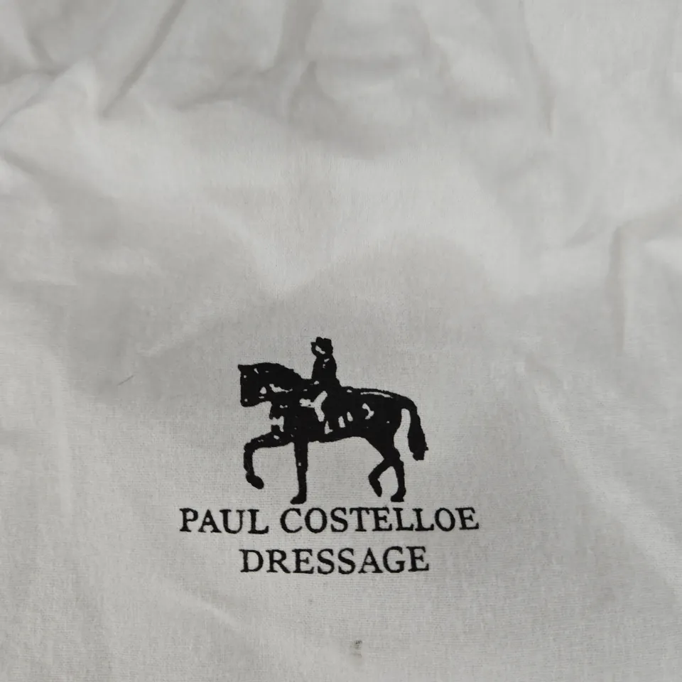 PAUL COSTELLOE DRESSAGE YELLOW LEATHER CROSSBODY BAG