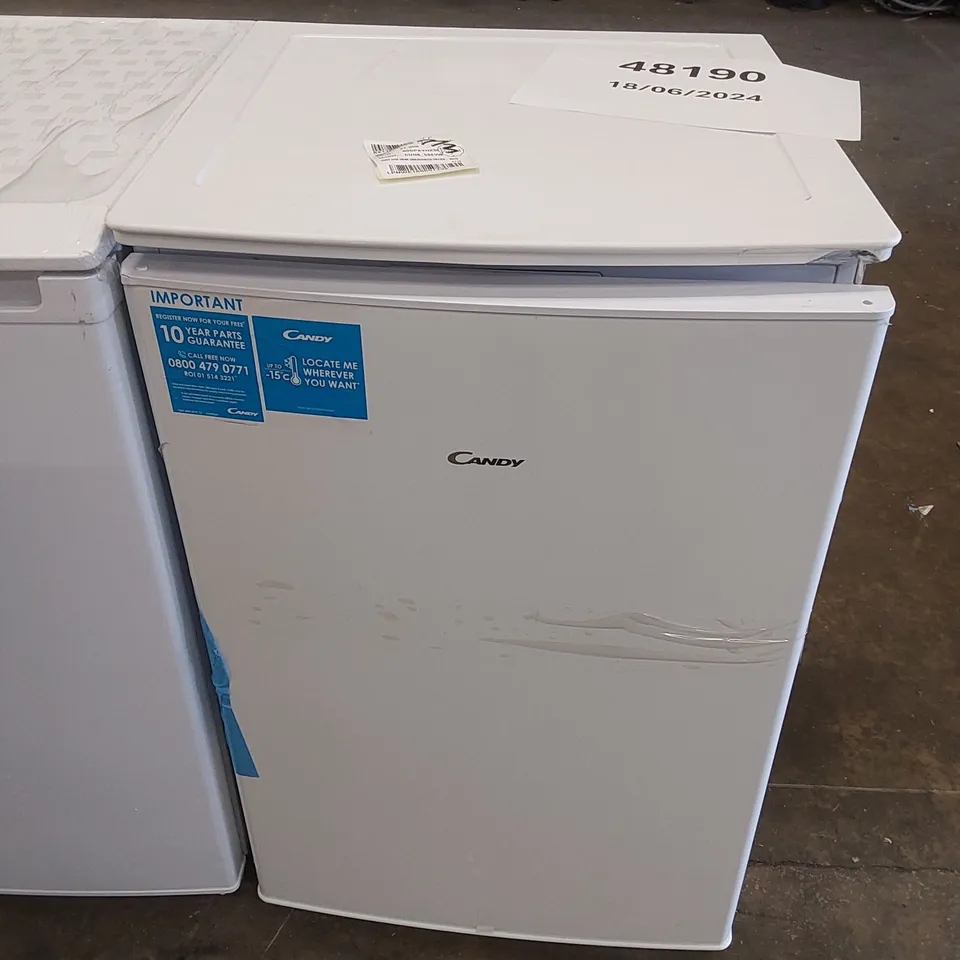 CANDY CUQS-58EWK UNDER COUNTER FREEZER - WHITE