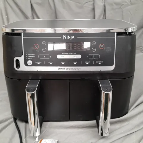 UNBOXED NINJA FOODI MAX DUALZONE AIR FRYER IN BLACK