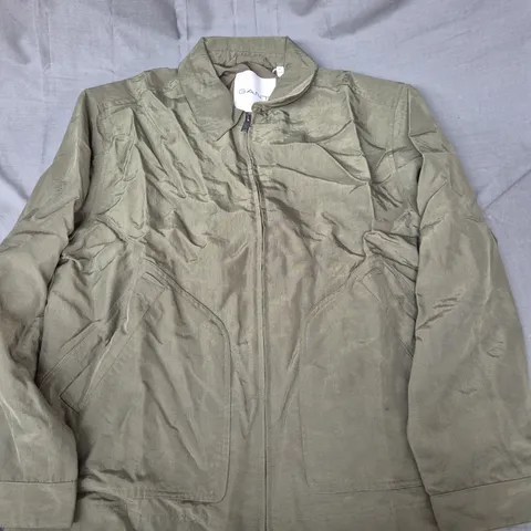 GANT NYLON JACKET IN 367 FERN GREEN - XL