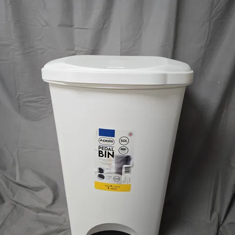 ADDIS 50L PEDAL BIN