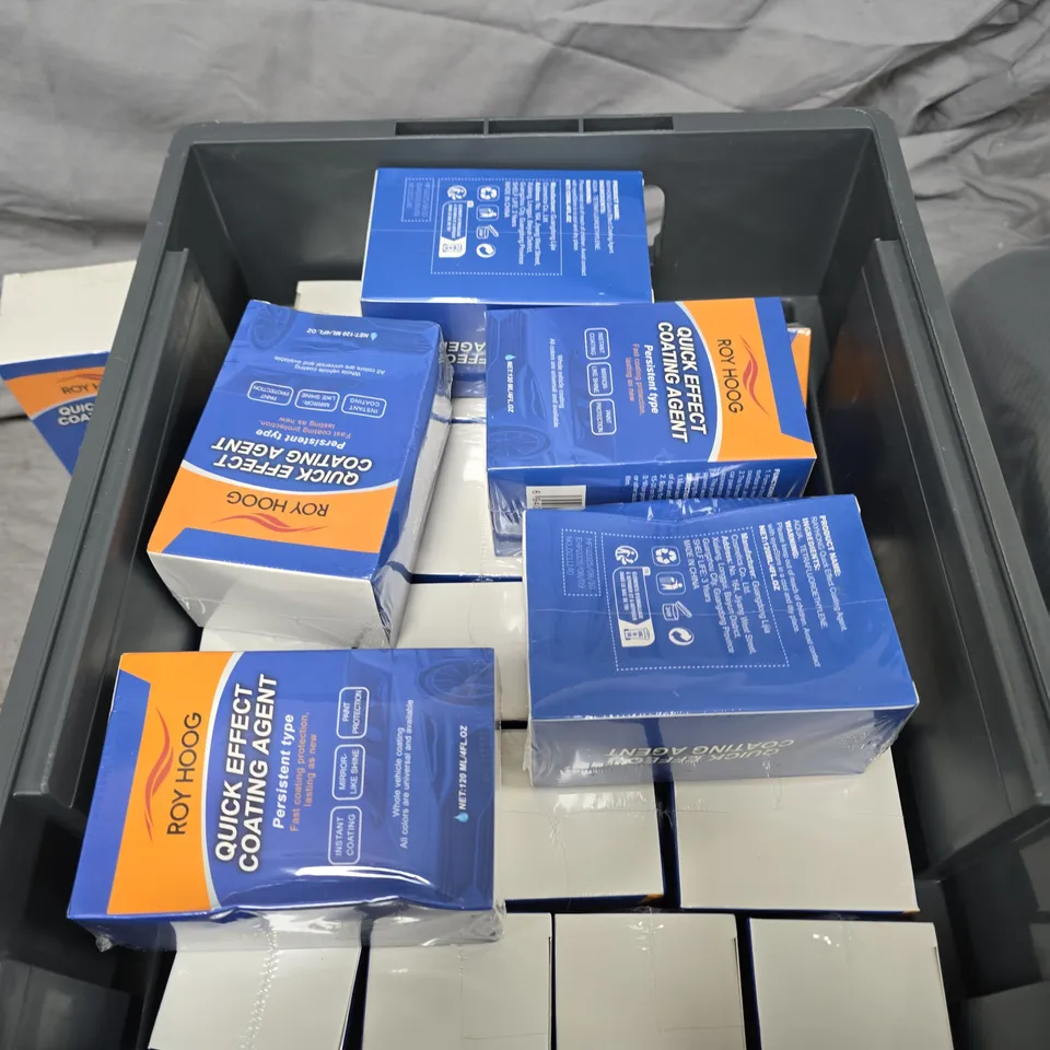 APPROXIMATELY 15 SEALED ROY HOOG QUICK EFFECT COATING AGENTS 