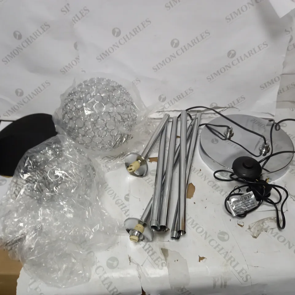 DARLIGTON 2 LIGHT FLOOR LAMP RRP £80