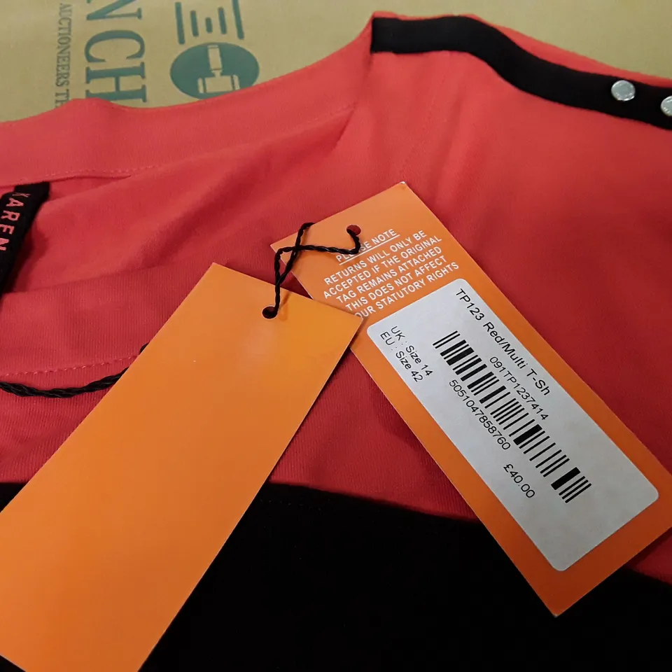 KAREN MILLEN T-SHIRT - 14