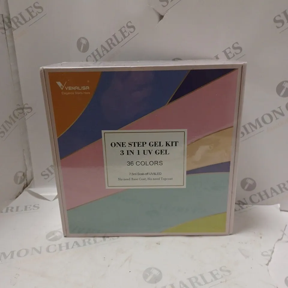 ONE STEP GEL KIT 3 IN 1 GEL KIT UV VENALISA