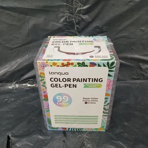 SEALED LANGUO COLOUR PAINTING GEL-PEN 99 COLOURS 