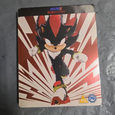 SEALED SONIC 3 4K ULTRA HD MOVIE