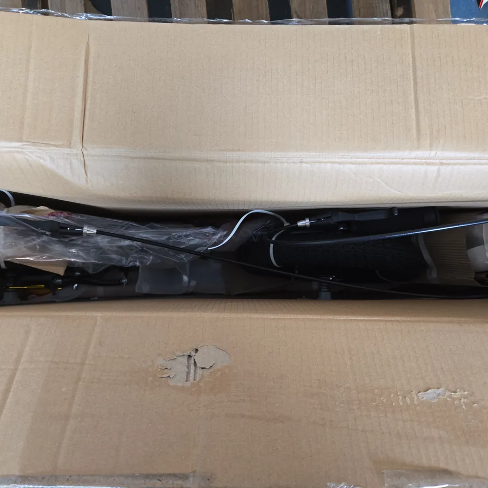 BOXED ZINC 12 INCH BMX SCOOTER IN NEOCHROME - COLLECTION ONLY