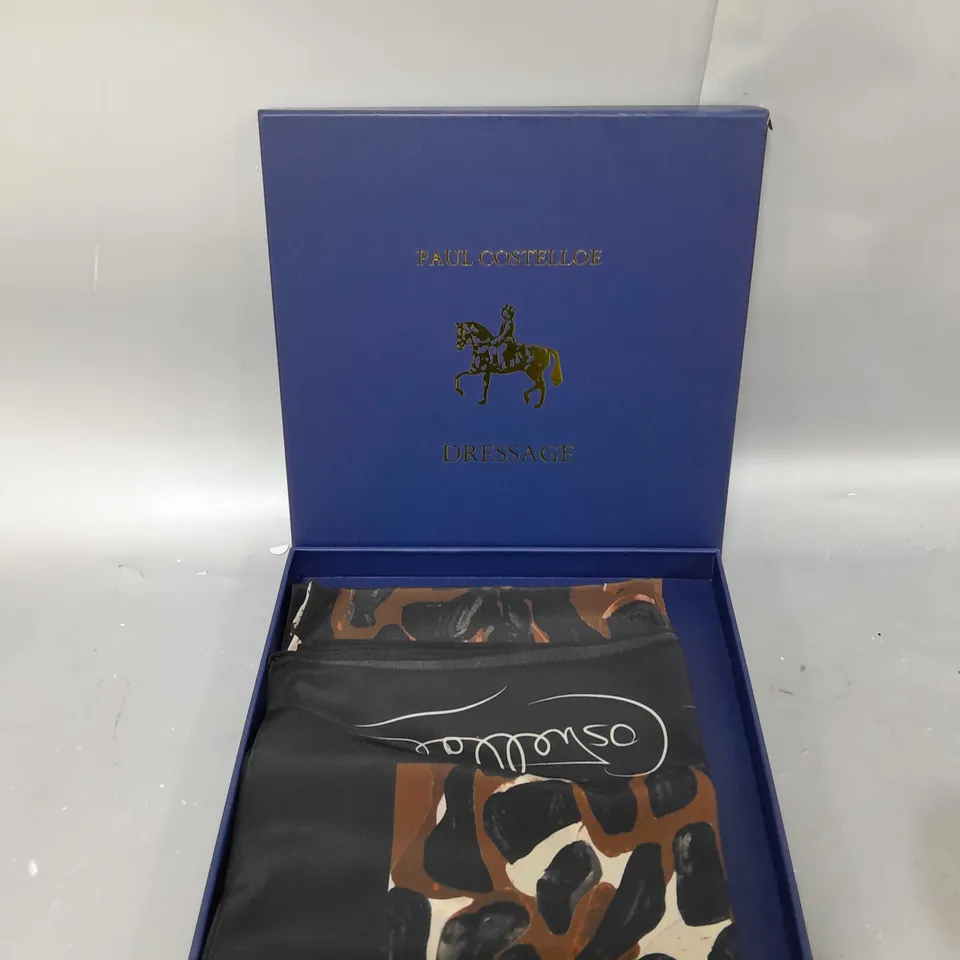PAUL COSTELLOE DRESSAGE BOXED SILK SCARF