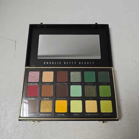CHARLIE BETTY BEAUTY PRESSED PIGMENT & GLITTER EYESHADOW PALETTE