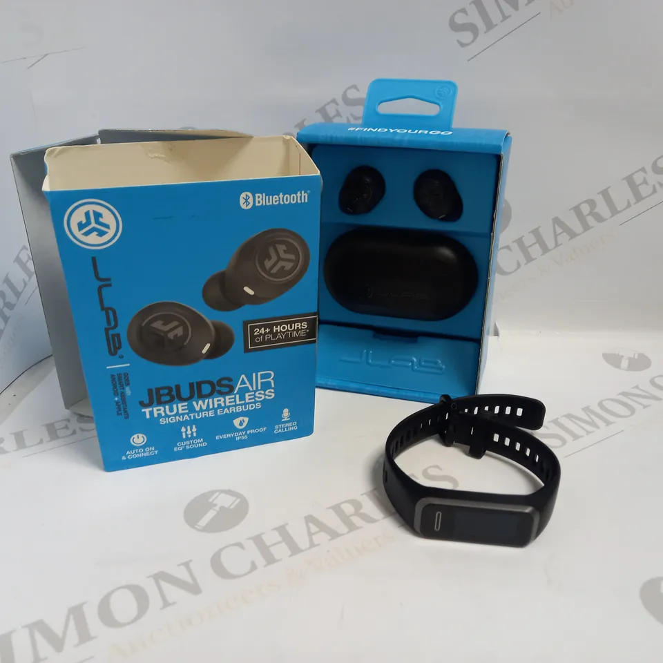 JLAB JBUDS AIR TRUE EARBUDS + HUAWEI SPORT BAND 4 RRP £78
