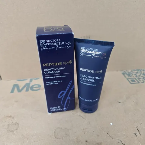 BOXED DOCTORS COSMECEUTICAL PEPTIDE PRO8 REACTIVATING CLEANSER (100ML)