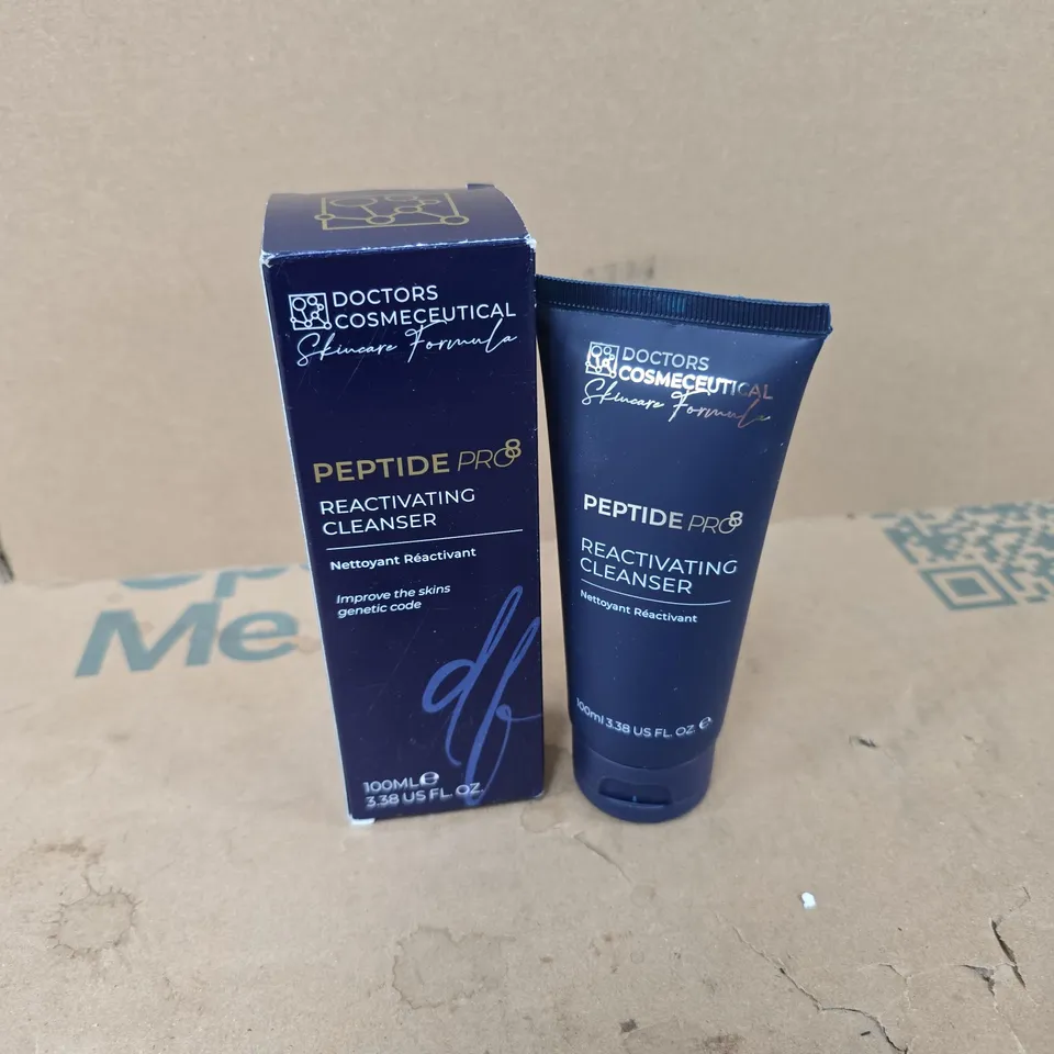 BOXED DOCTORS COSMECEUTICAL PEPTIDE PRO8 REACTIVATING CLEANSER (100ML)