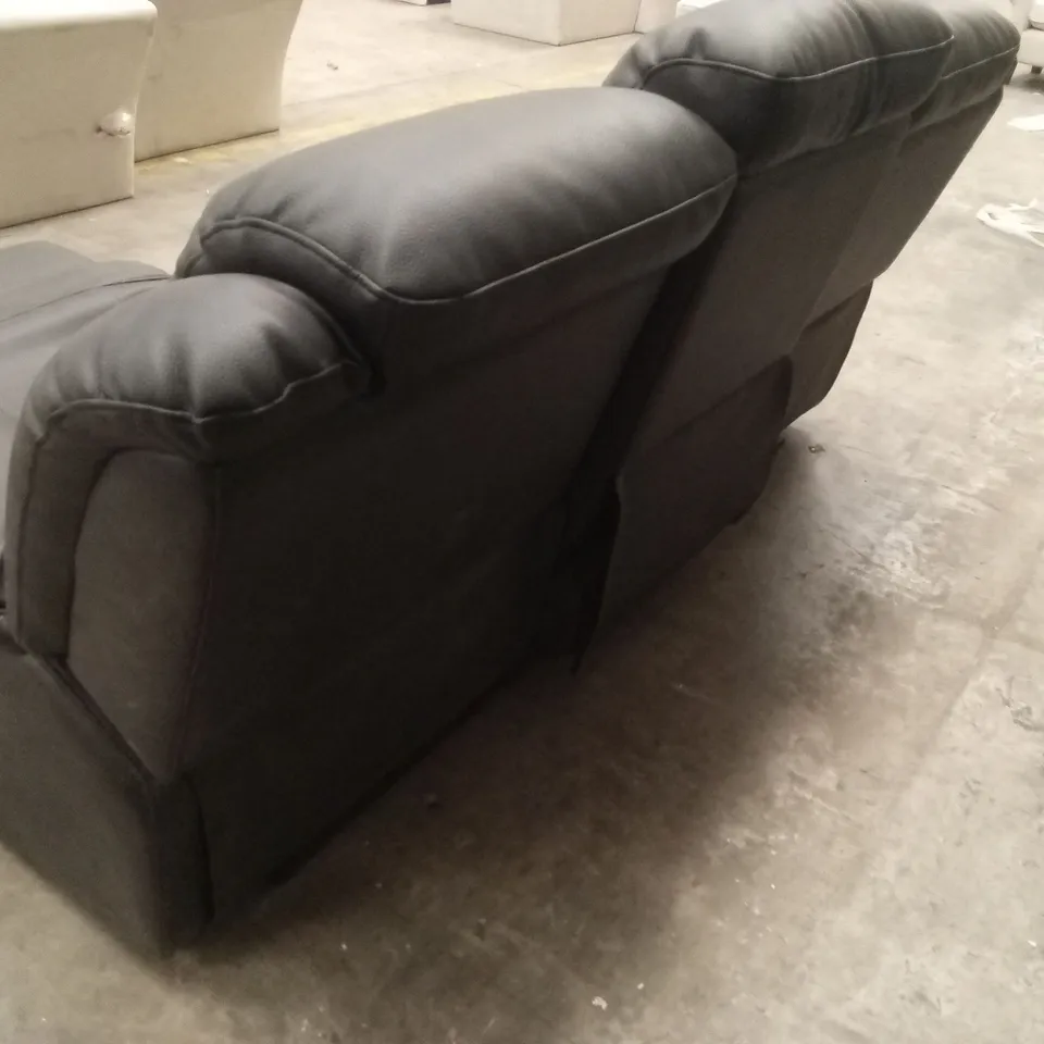 ROTHBURY LUXURY FAUX LEATHER HIGH BACK 3 SEATER MANUAL RECLINER SOFA RRP £729