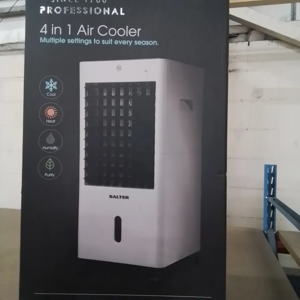 BOXED SALTER PROFESSIONAL 4 IN 1 AIR COOLER