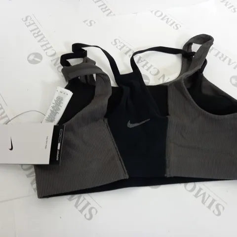 NIKE BLACK SPORTS BRA SIZE XS