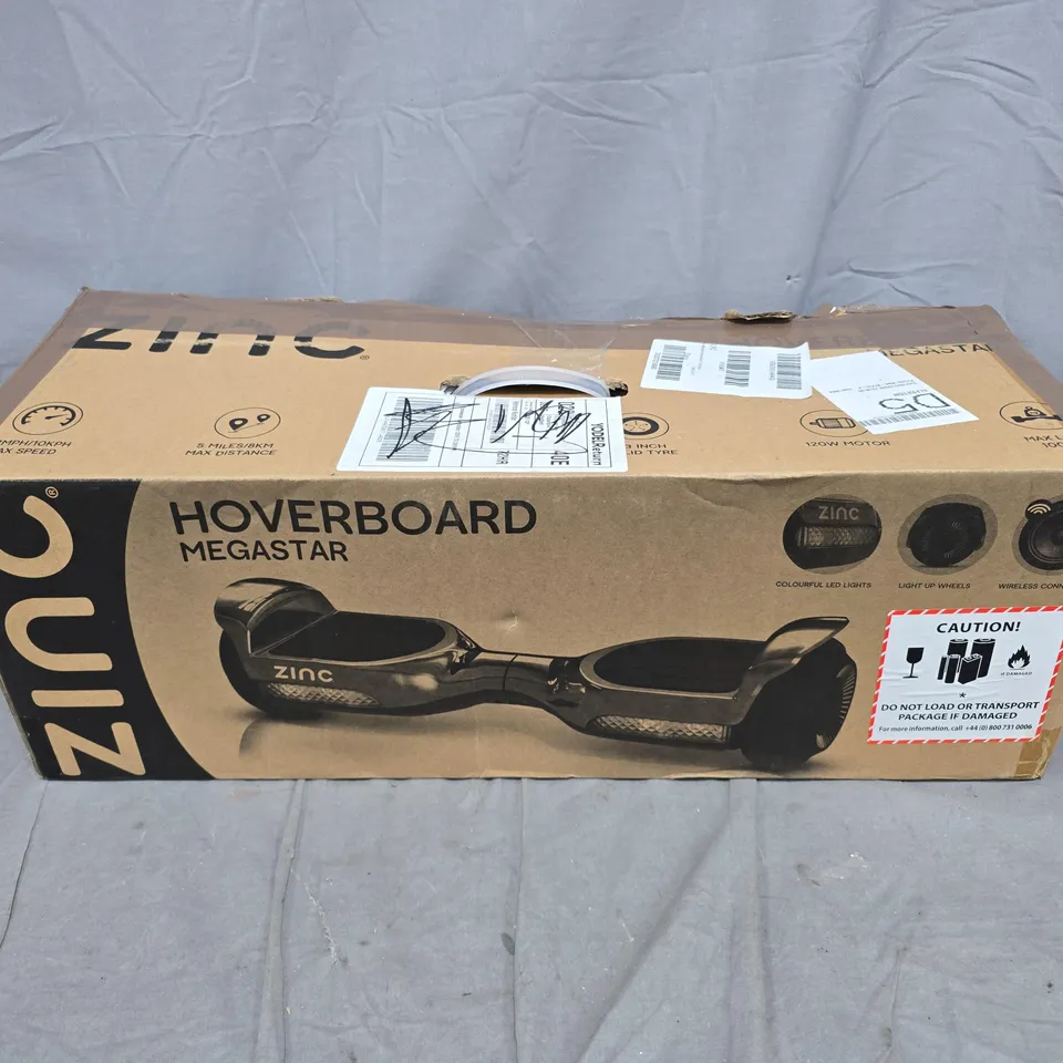 ZINC MEGASTAR HOVERBOARD - CHROME