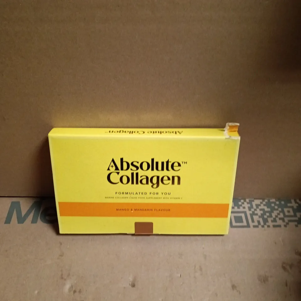 ABSOLUTE COLLAGEN – MANGO & MANDARIN FLAVOUR (DIETARY SUPPLEMENT) - BB APRIL 2027