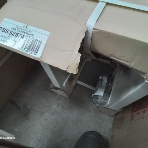 BOXED CLOSE COUPLED TOILET WC BOWL & CISTERN