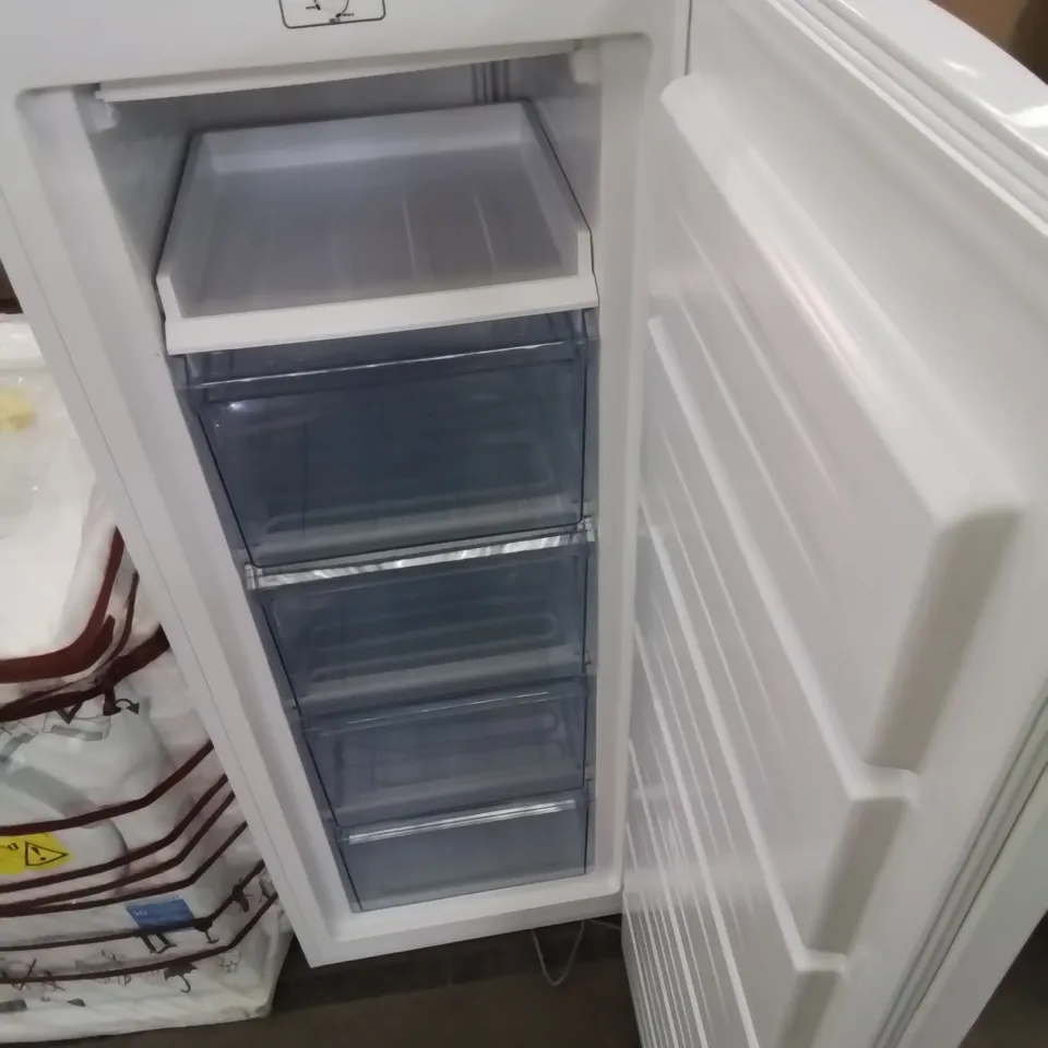 SWAN 143CM HIGH FREESTANDING 5 COMPARTMENT FREEZER IN WHITE