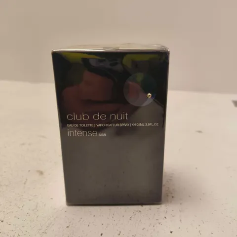 BOXED AND SEALED CLUB DE NUIT EAU DE TOILETTE INTENSE MAN 105ML