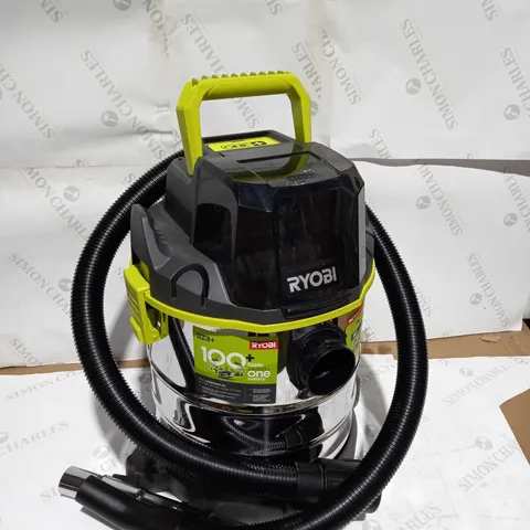 RYOBI R18WDV-0 ONE+ CORDLESS WET & DRY VAC