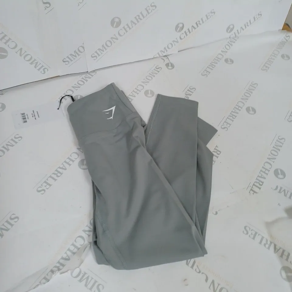 GREY GYMSHARK LEGGINGS SMALL