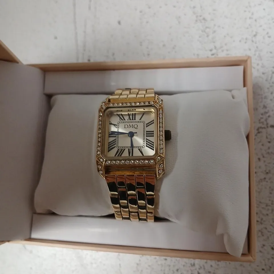 DIAMONIQUE 0.47CT TW CLASSIC LINK WATCH
