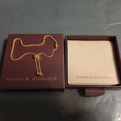 BOXED MONICA VINADER CORDA CHAIN BRACELET