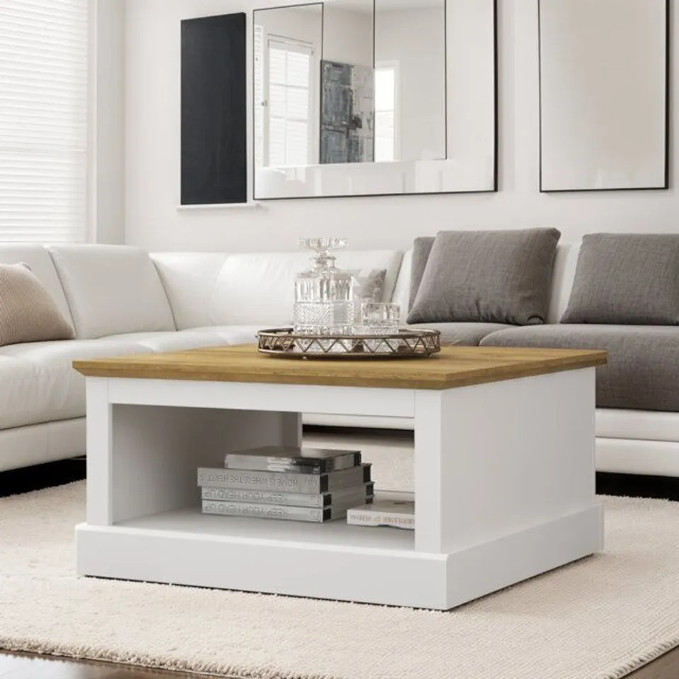 BOXED SUFY ANNAKAY SIMPLE COFFEE TABLE WITH STORAGE