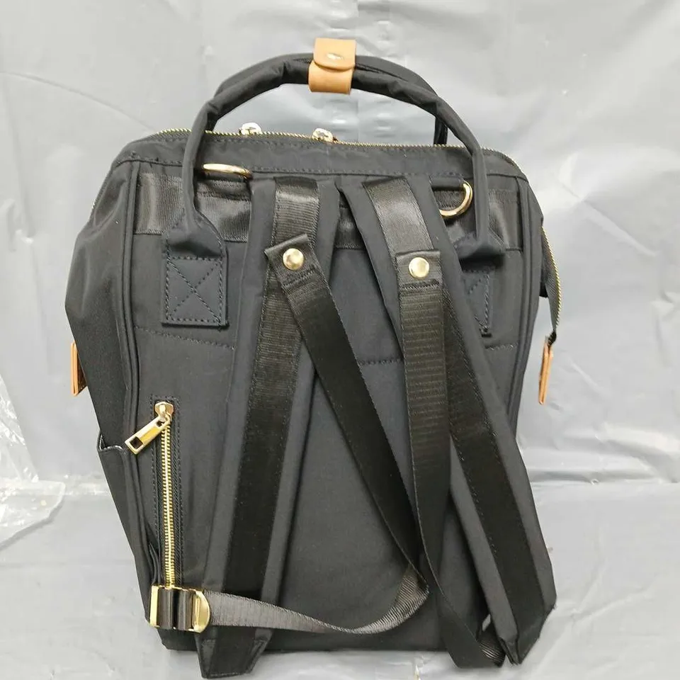 BABA BING MANI BACKPACK CHANGING BAG - BLACK